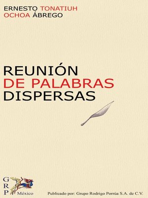 cover image of Reunión de palabras dispersas